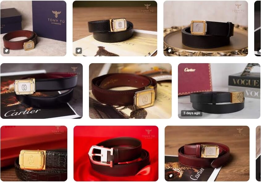 Thắt lưng Cartier