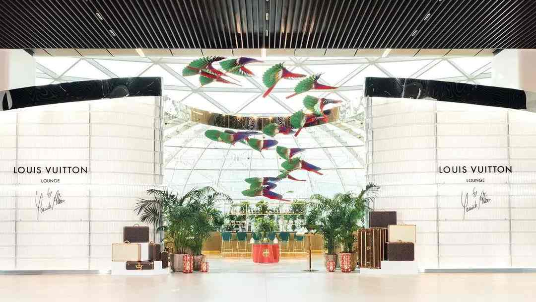 Phòng chờ Louis Vuitton tại sân bay HIA