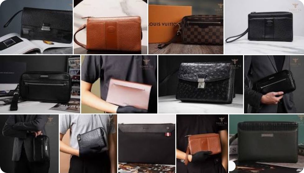 Hàng hiệu túi ví clutch mini