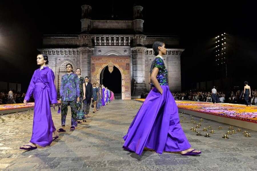 Bộ sưu tập Pre-Fall 2023 của Christian Dior ở Mumbai