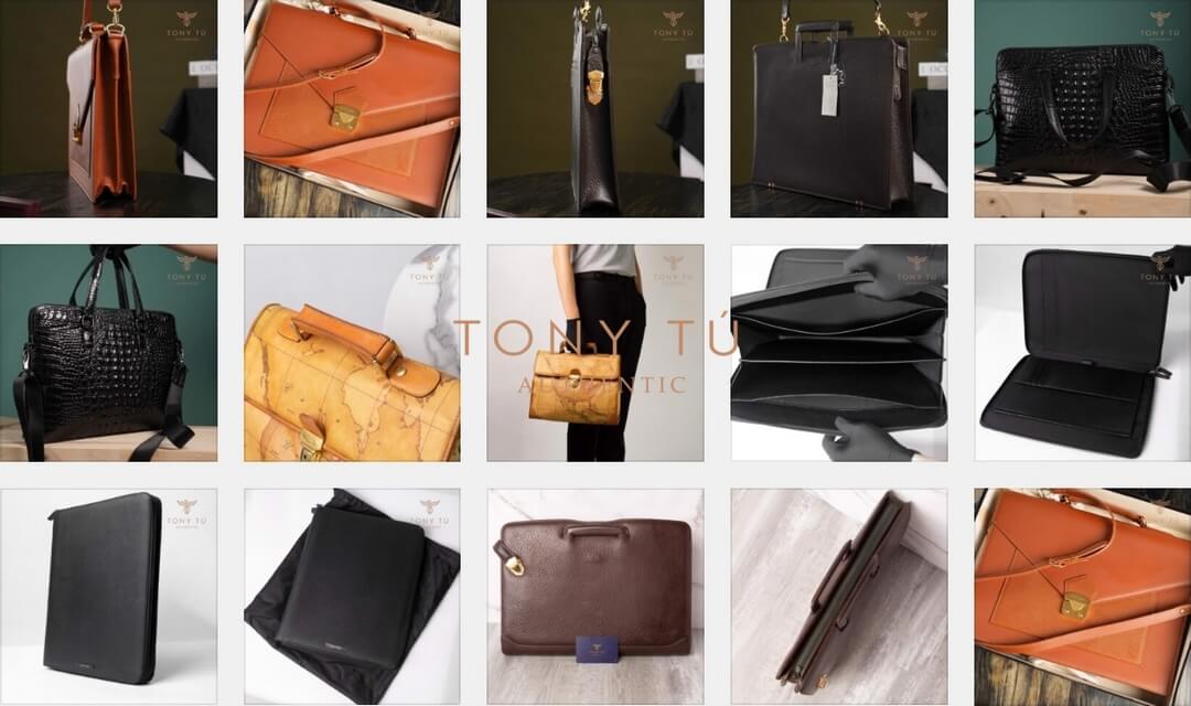 Cặp tài liệu used/vintage độc lạ hiếm