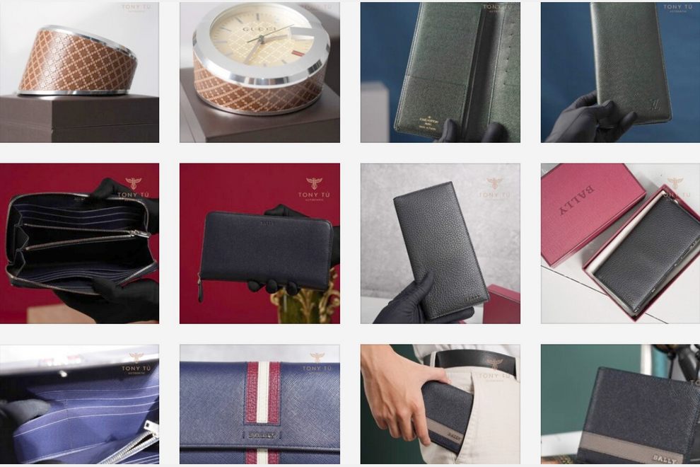 Đồ hiệu da bò đực Cowhide chính hãng authentic